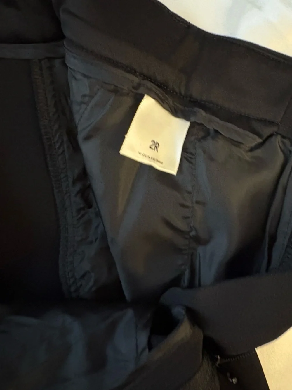 Express Black Editor Straight Super High Rise. - Picture 7 of 10